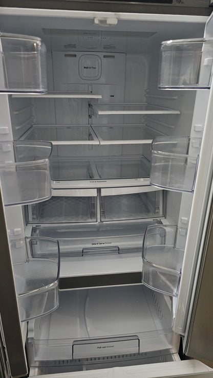Réfrigérateur LG 3 portes avec congélateur inférieur – Inox