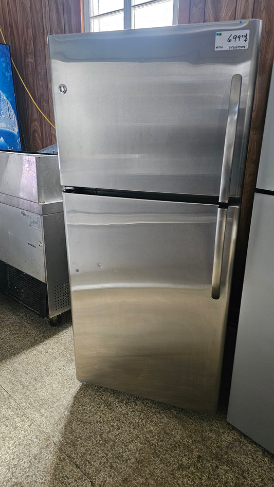 Réfrigérateur Ge - SKU#1599 en acier inoxydable
