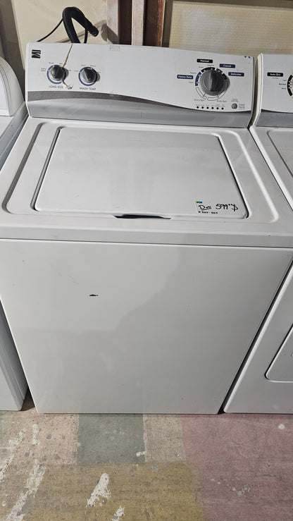 Kenmore washer and dryer sets- white SKU#3667-4667