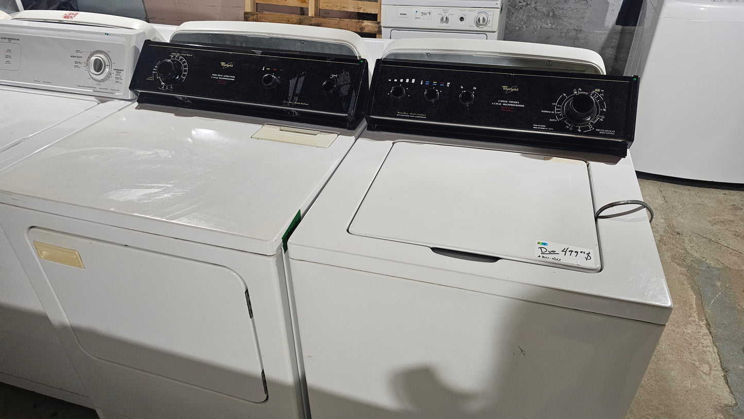 Laveuse à chargement par le dessus Whirlpool