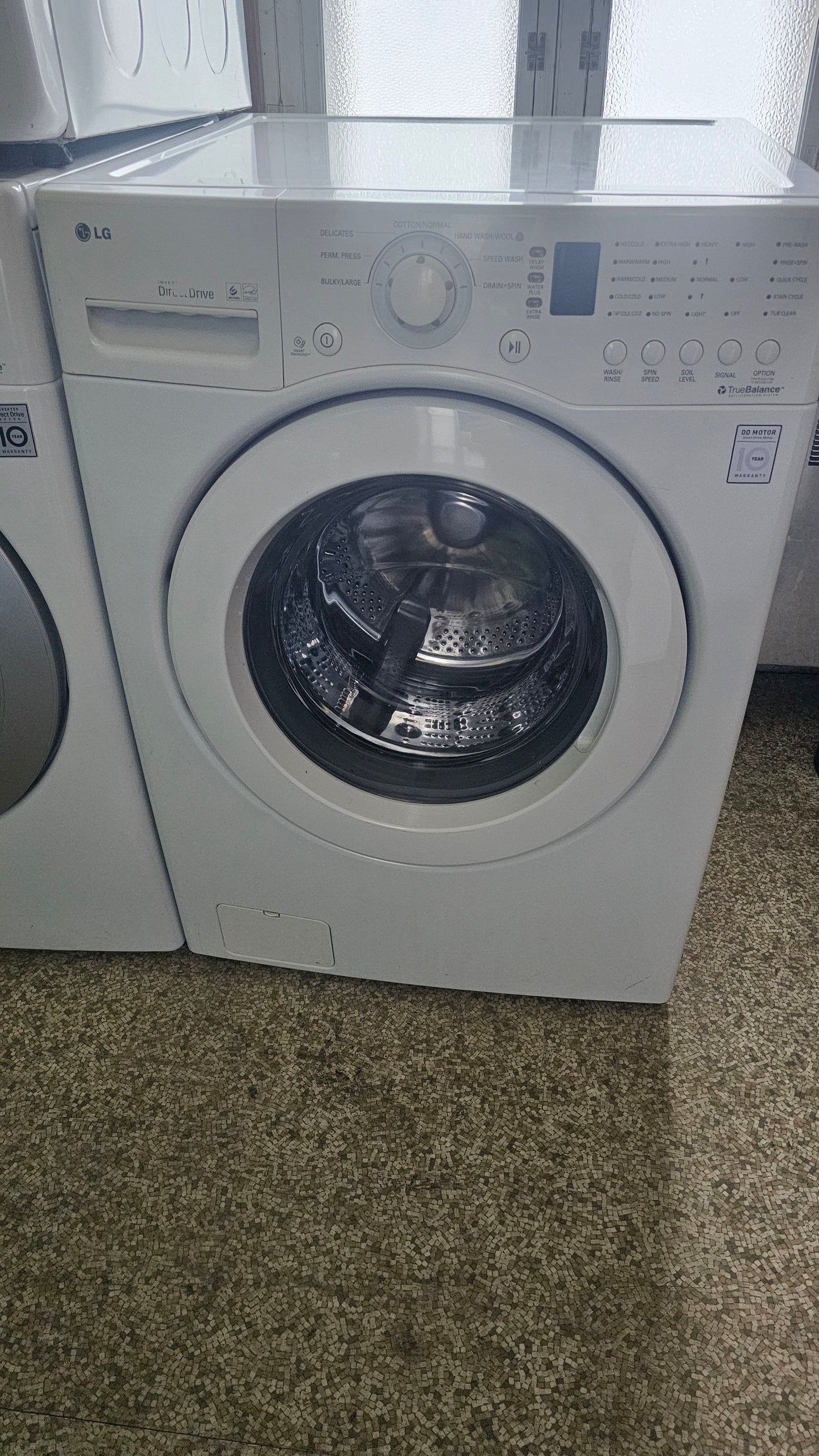 LG Front Load Washing Machine – White