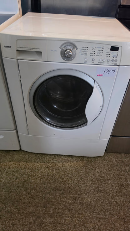 Kenmore front load washer - white SKU#3832
