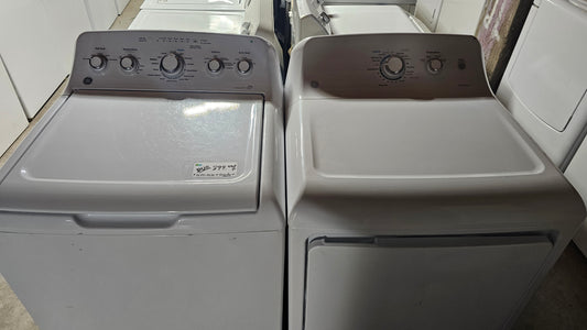 Machine à laver GE White & Sécheuse Installé, appareil utilisé, inspecté
