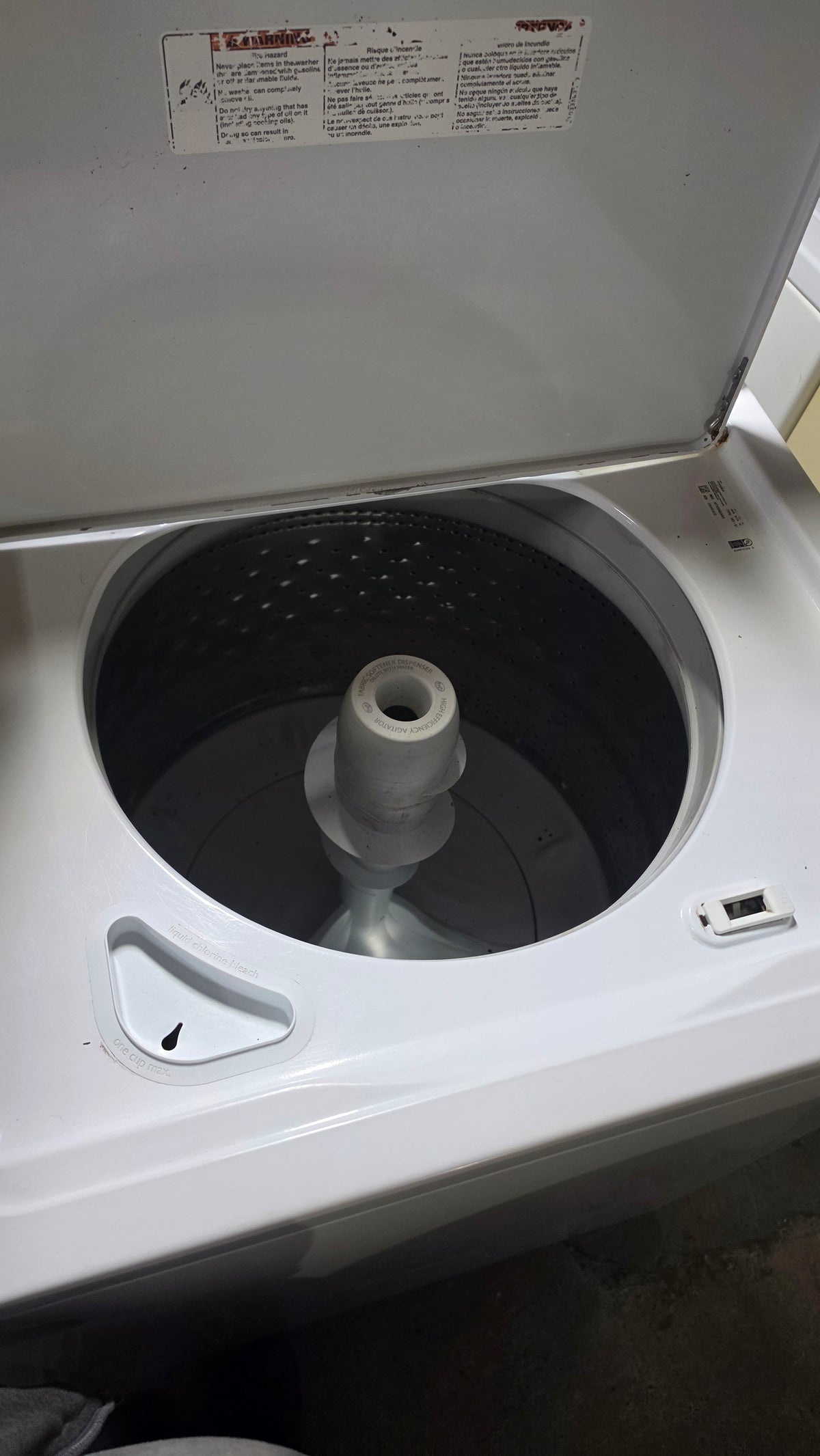 Whirlpool Top Load Washer White, alternate view 2