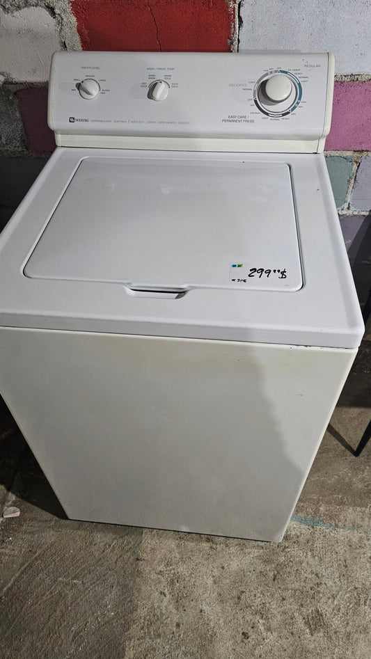 Maytag washer - white SKU#3146