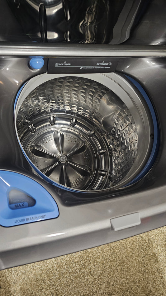 Laveuse à chargement supérieur Samsung – Inox