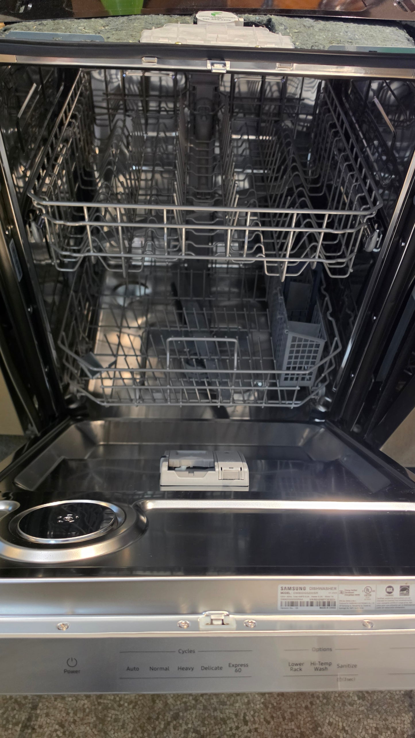 Lave-vaisselle Samsung - acier inoxydable Réf. 5112