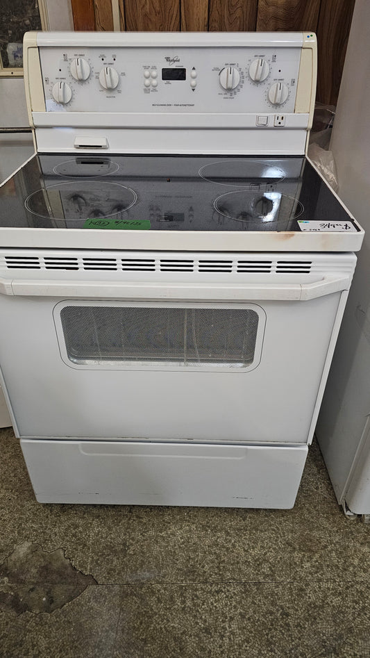 Whirlpool stove - white SKU#2468