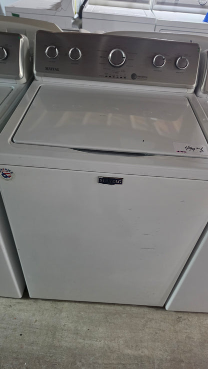 Maytag top load washer - white