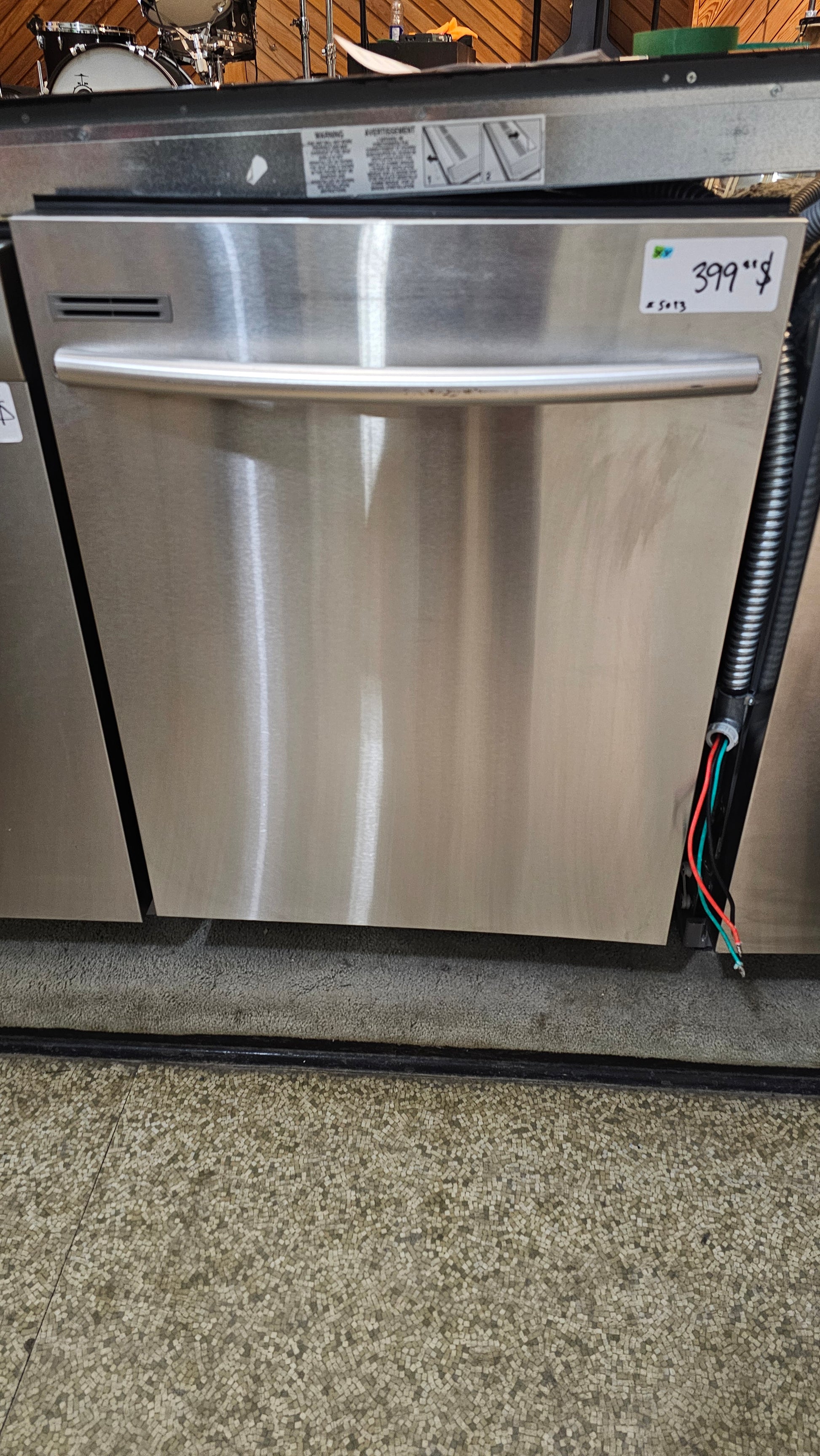 Lave-vaisselle en acier inoxydable Samsung, appareil usagé, inspecté