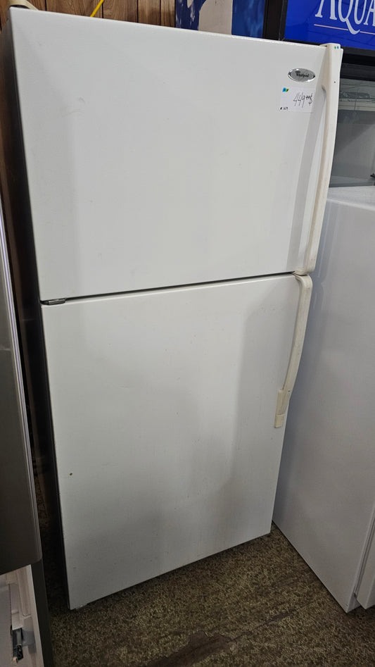 Whirlpool refrigerator - white SKU#1639
