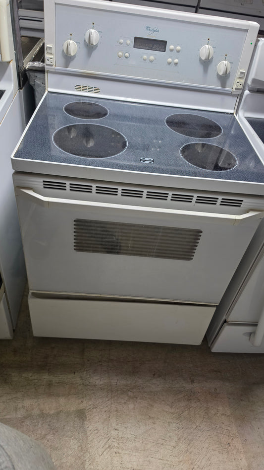 Whirlpool White Electric Stove