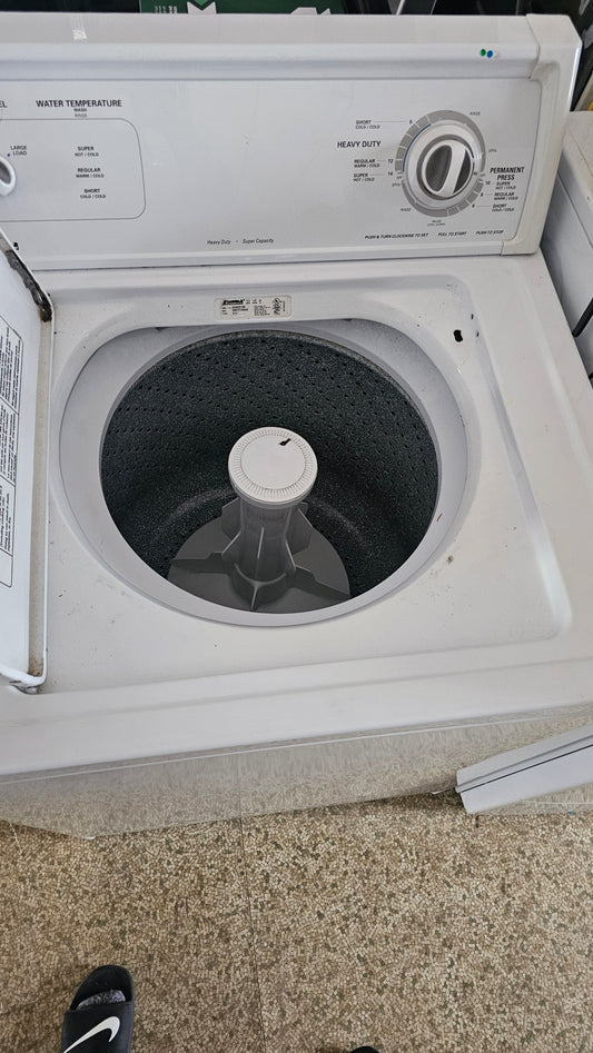 Lave-linge Kenmore à chargement supérieur - SKU blanc #3731