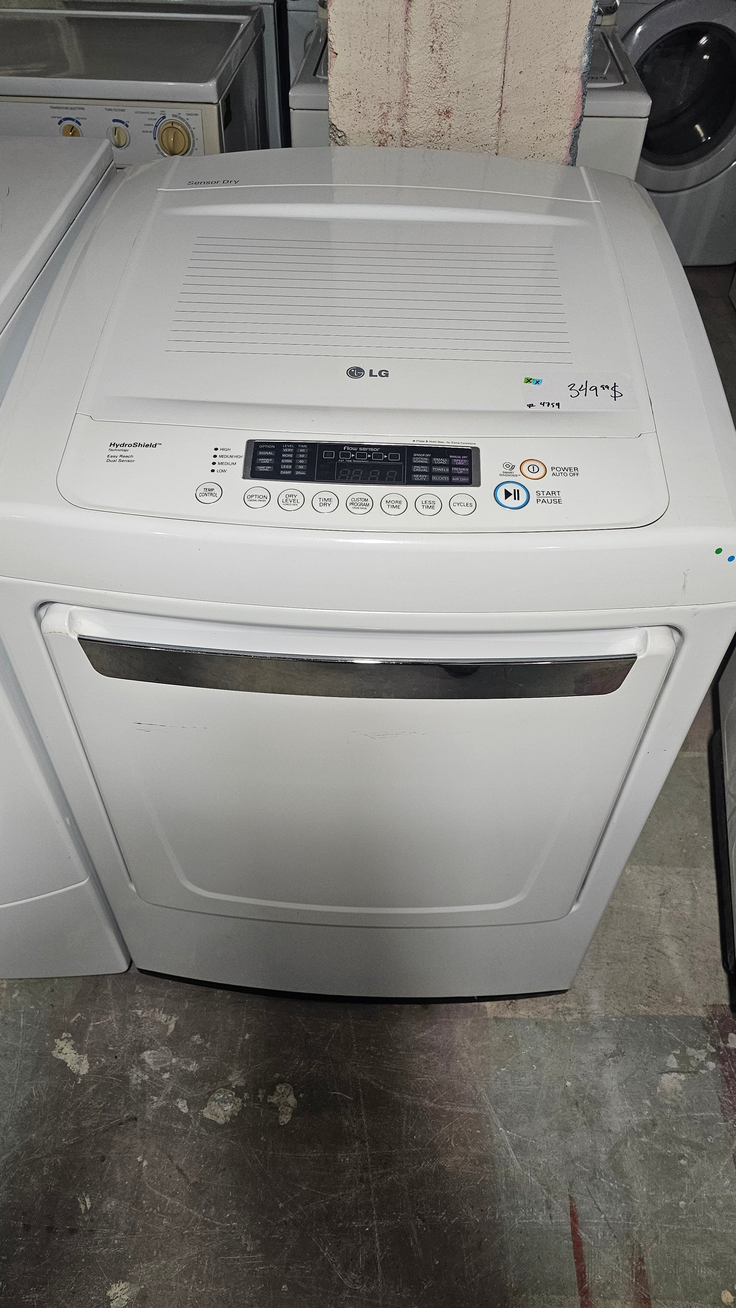 LG Sécheuse - SKU blanc #4754