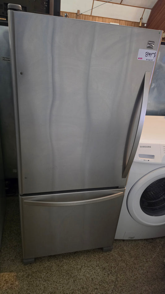 Réfrigérateur Kenmore 30 po x 66 po x 27 po - acier inoxydable, réf. 1719