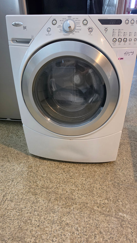 Whirlpool Chargement avant Machine à laver - SKU blanc #3786