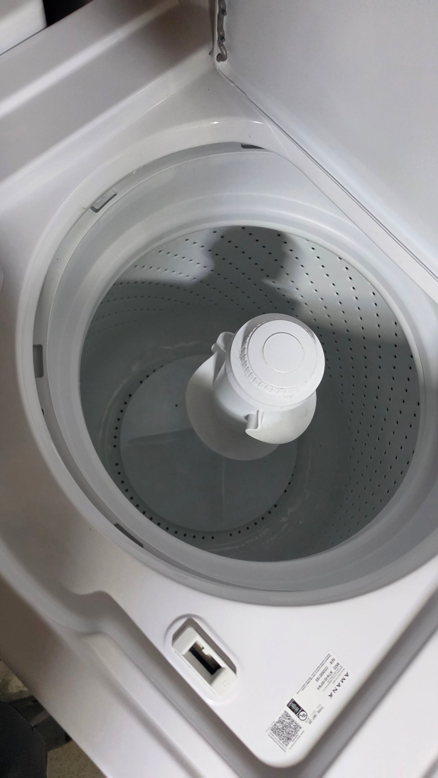 Amana top load washer - white SKU#3811