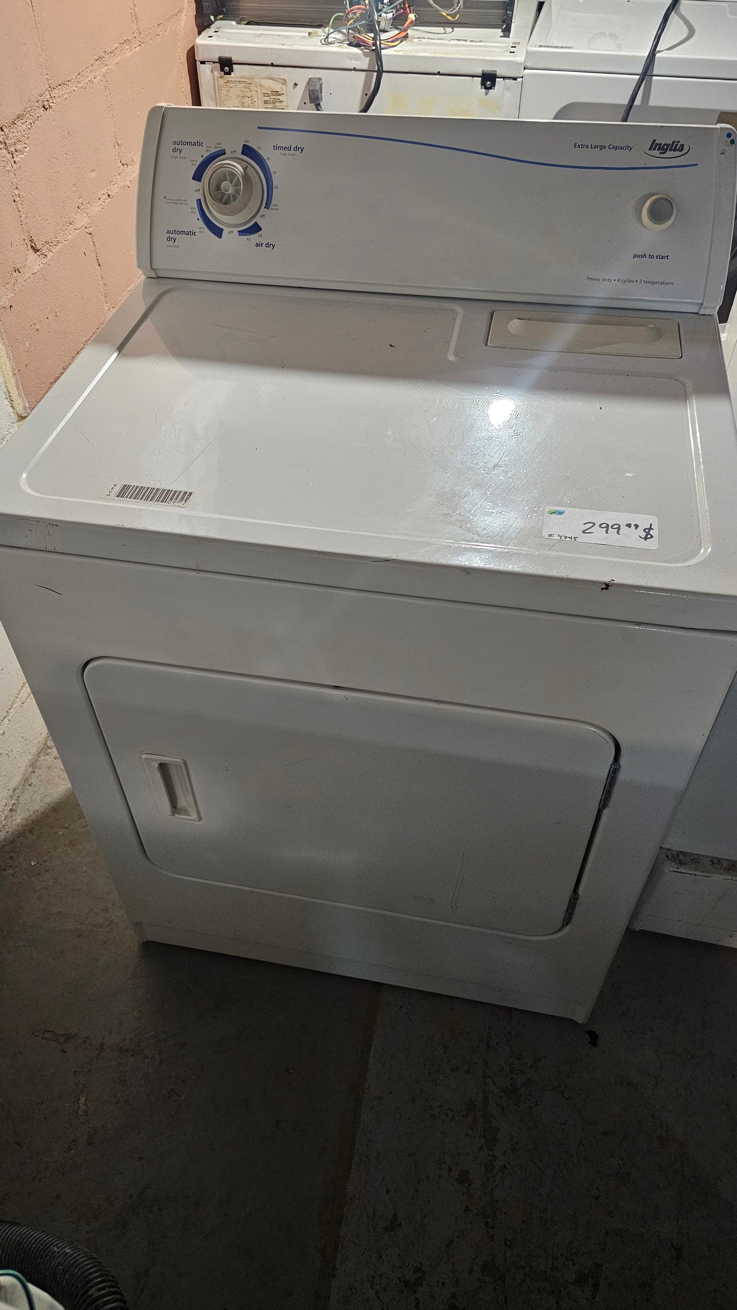 Sécheuse Inglis - blanc