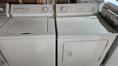 Whirlpool Charge maximale Machine à laver et Sécheuse Ensembles - SKU blanc #3750-4376