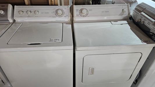 Whirlpool Charge maximale Machine à laver et Sécheuse Ensembles - SKU blanc #3750-4376