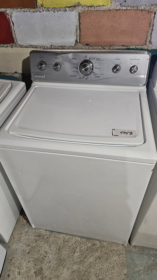 Laveuse Maytag à chargement par le dessus - SKU#3577 blanche