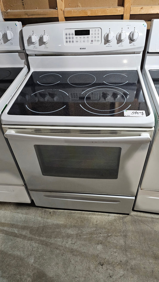 Kenmore stove - white SKU#2443