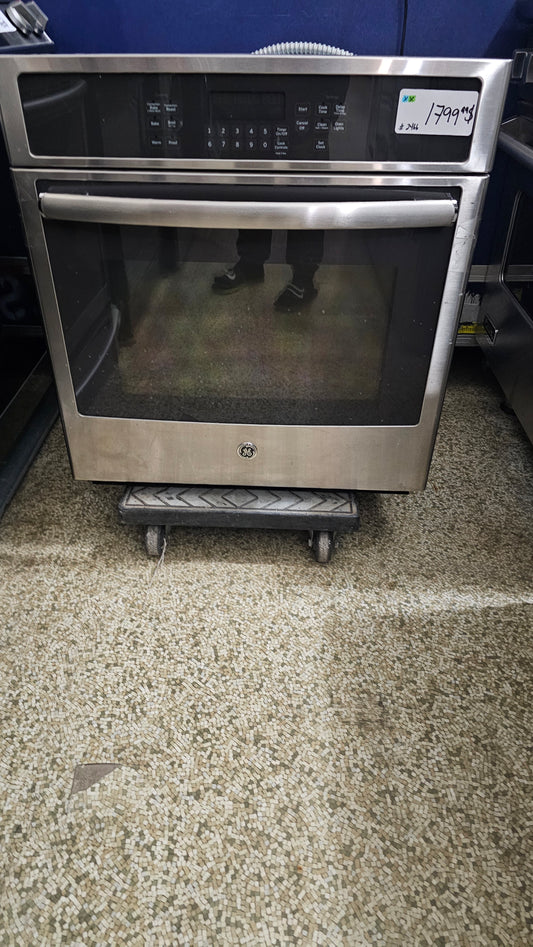 Four encastré Ge / four mural - inox - appareil usagé inspecté et testé