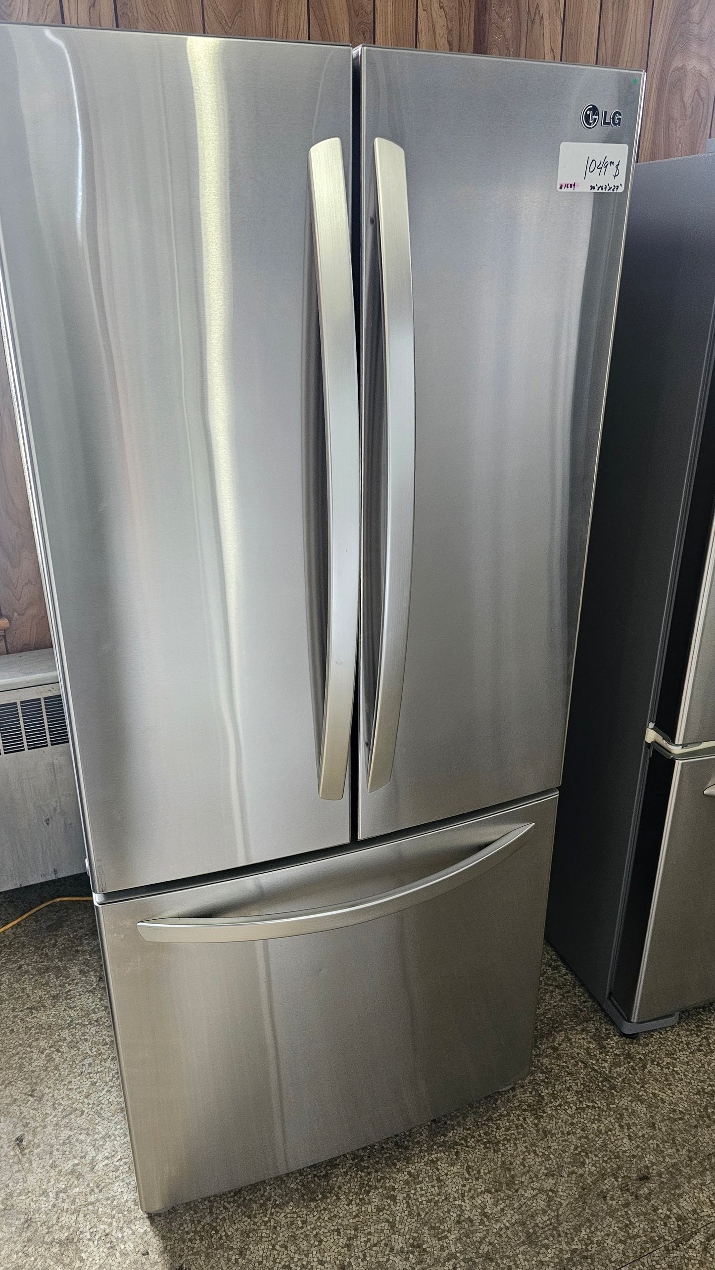 Réfrigérateur LG French Doors - SKU#1686 en acier inoxydable