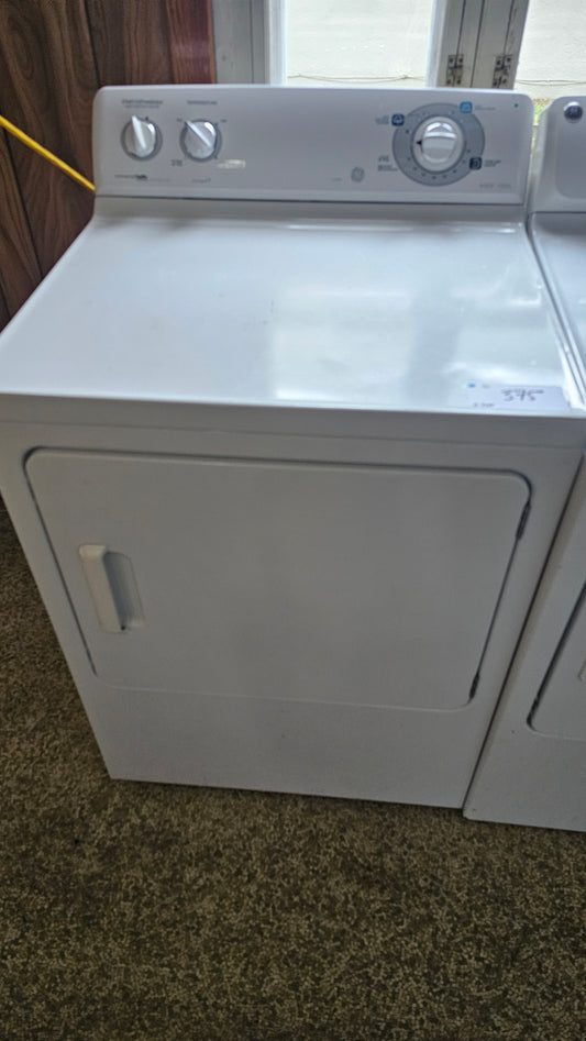 Ge dryer – white, front-load