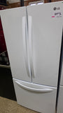 LG french doors refrigerator 30"X67.5"X27" - white SKU#1739