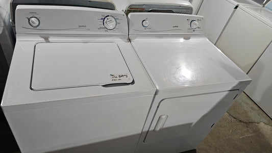 Moffat top load washer