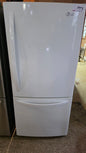 LG refrigerator 30"X67.5"X27" - white SKU#1712