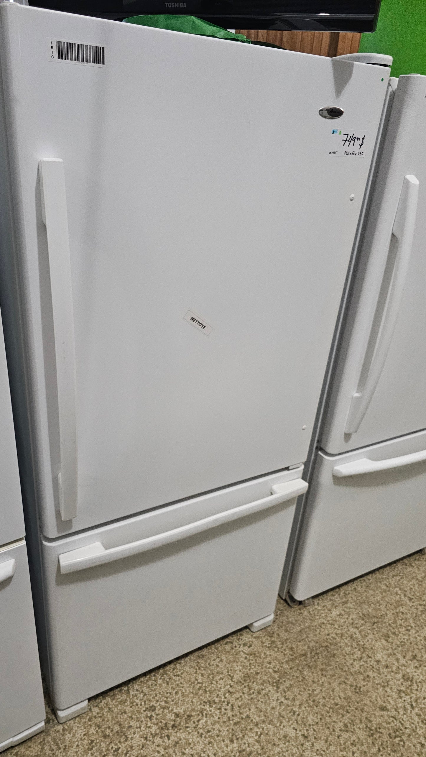 Réfrigérateur Amana – blanc