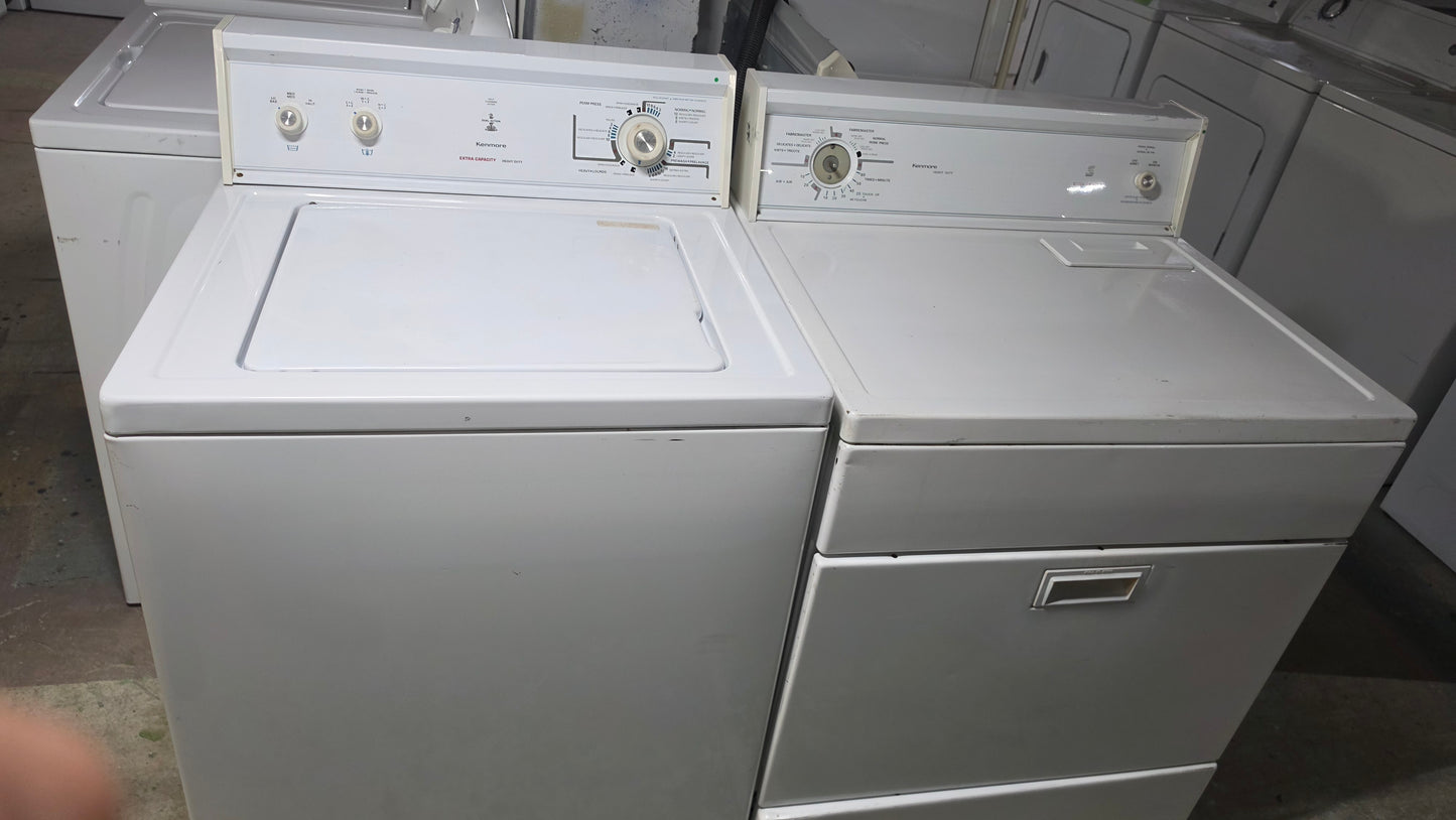 Kenmore duo washer-dryer sets - white SKU#3795-4795