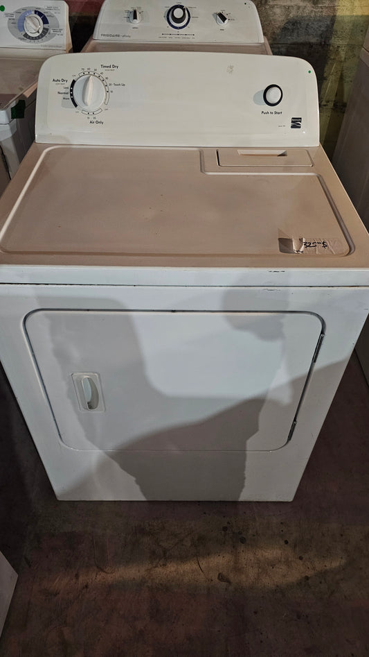 Kenmore dryer – white, front-load