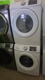 Samsung front load washer and dryer sets - White SKU#3798-4798