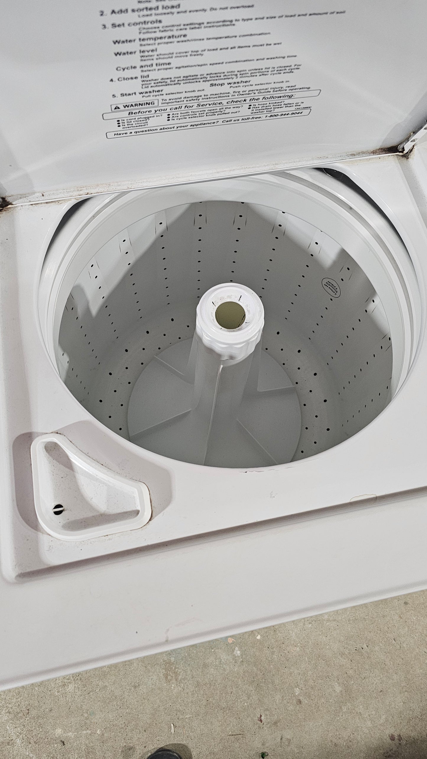 Machine à laver White-WestingHouse - SKU blanche #3739