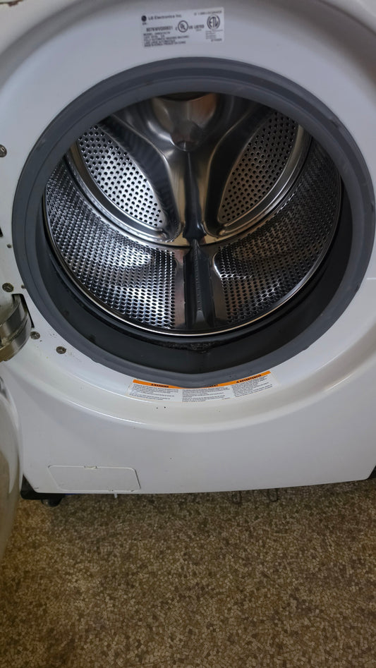 LG front load washer - white SKU#3804