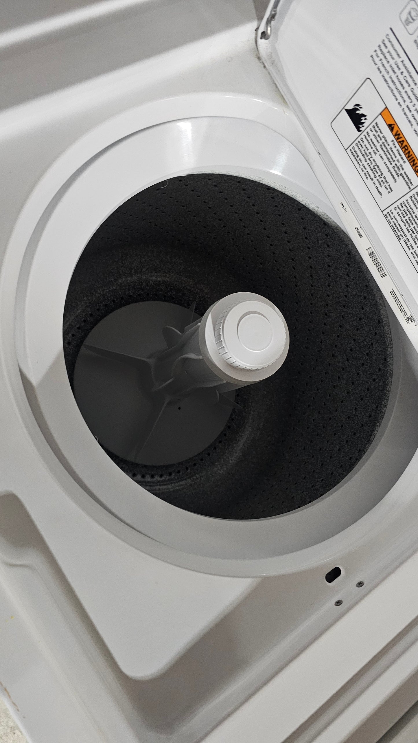 Machine à laver à chargement supérieur Inglis et Sécheuse Ensemble – Blanc