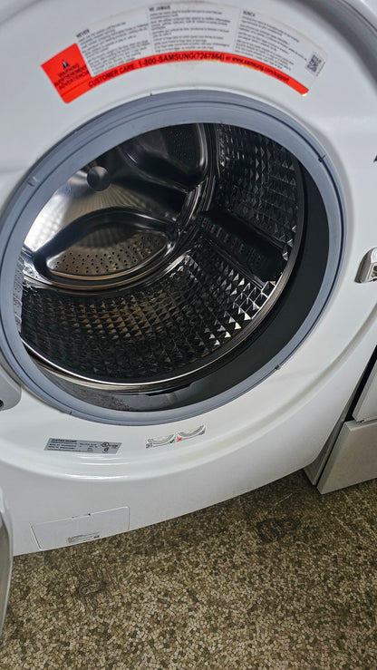 Laveuse-sécheuse Duo Samsung - blanche