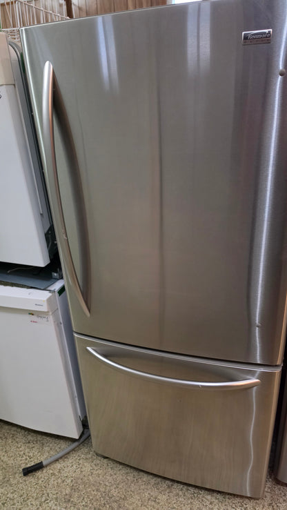 Réfrigérateur Kenmore Elite 30 po x 67 po x 27 po - acier inoxydable, réf. 1733