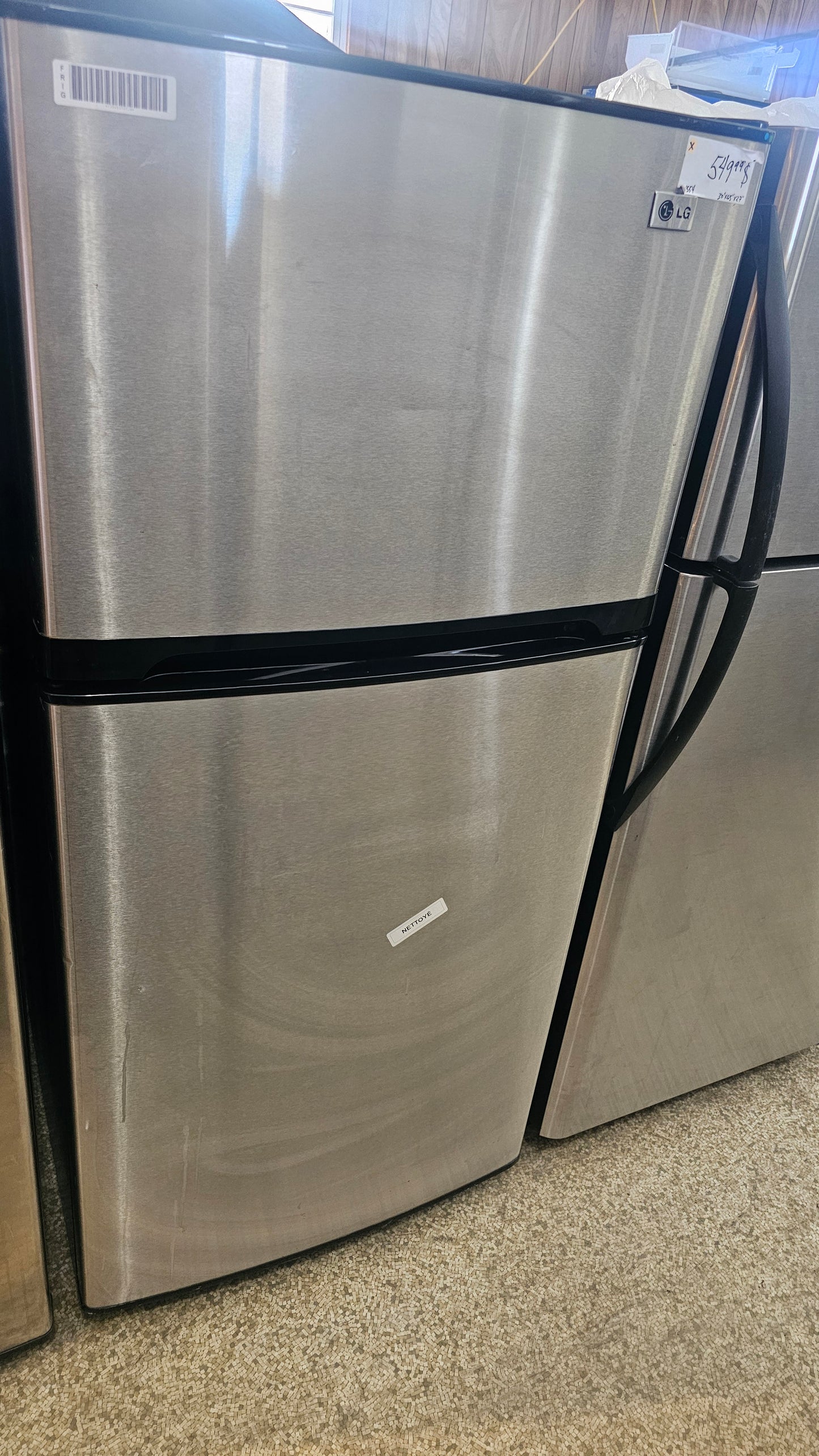 Réfrigérateur LG – Inox