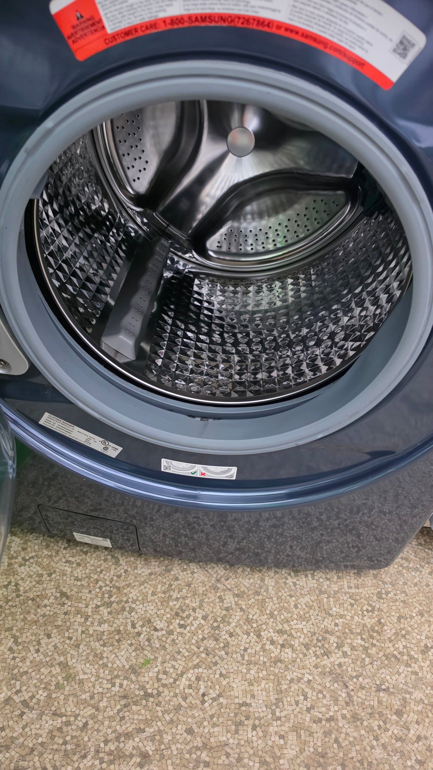 Samsung Front Load Washer - Blue