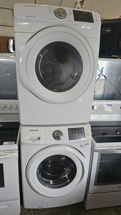 Laveuse-sécheuse Duo Samsung - blanche