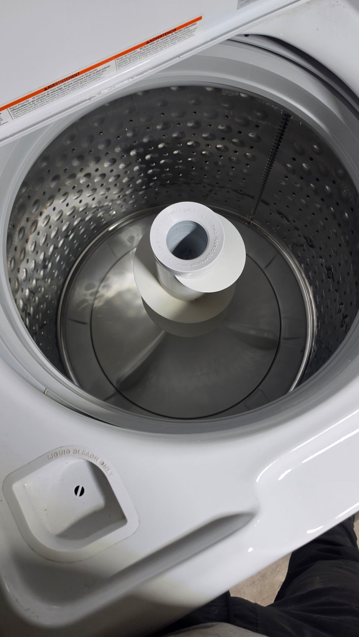 Ge top load washer - white SKU#3833