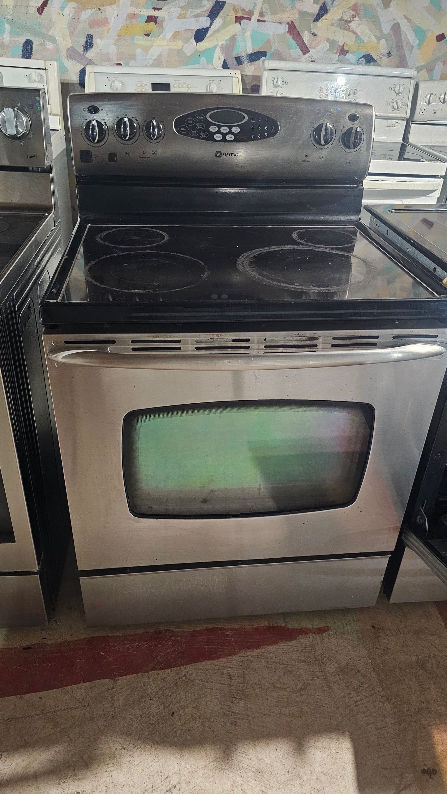 Poêle à convection Maytag - SKU#2326 en acier inoxydable