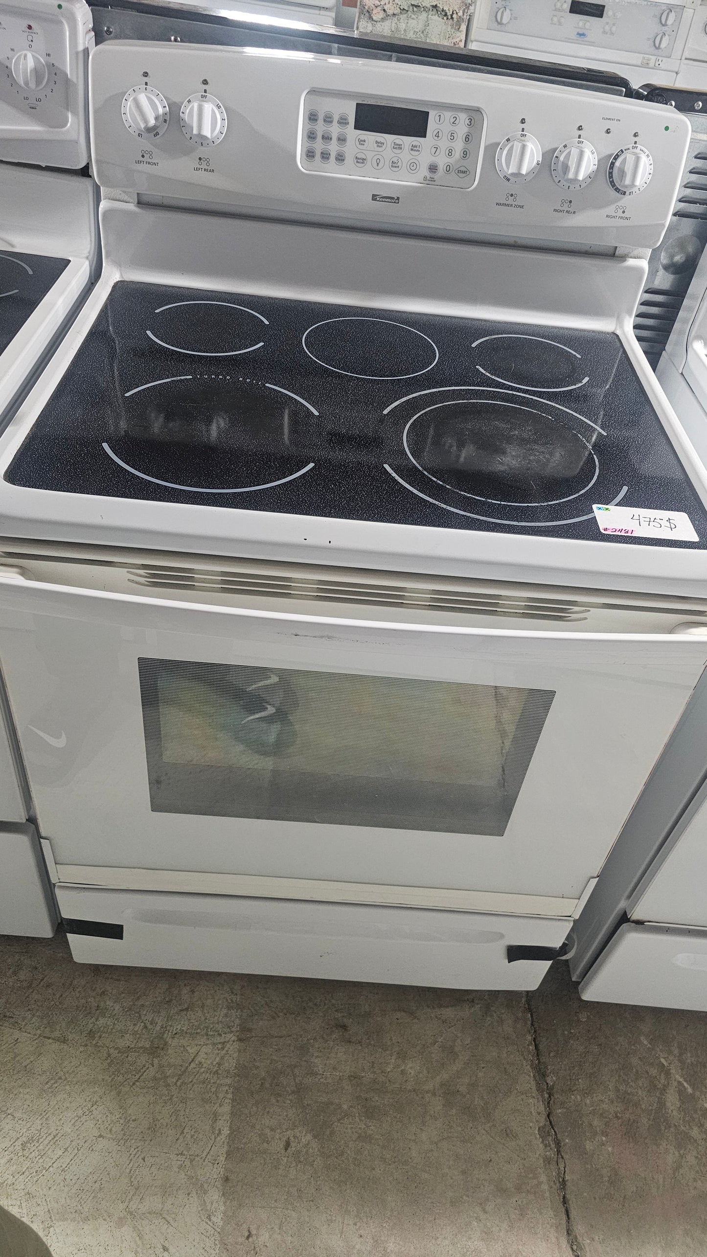 Cuisinière Kenmore – Blanche