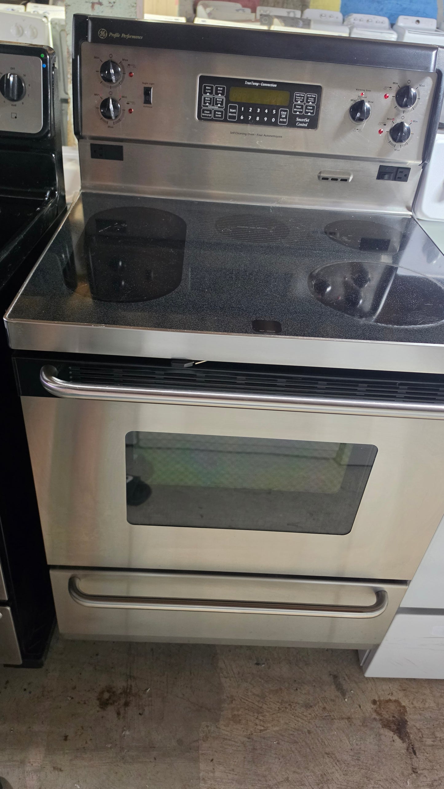 Ge convection stove - stainless SKU#2520