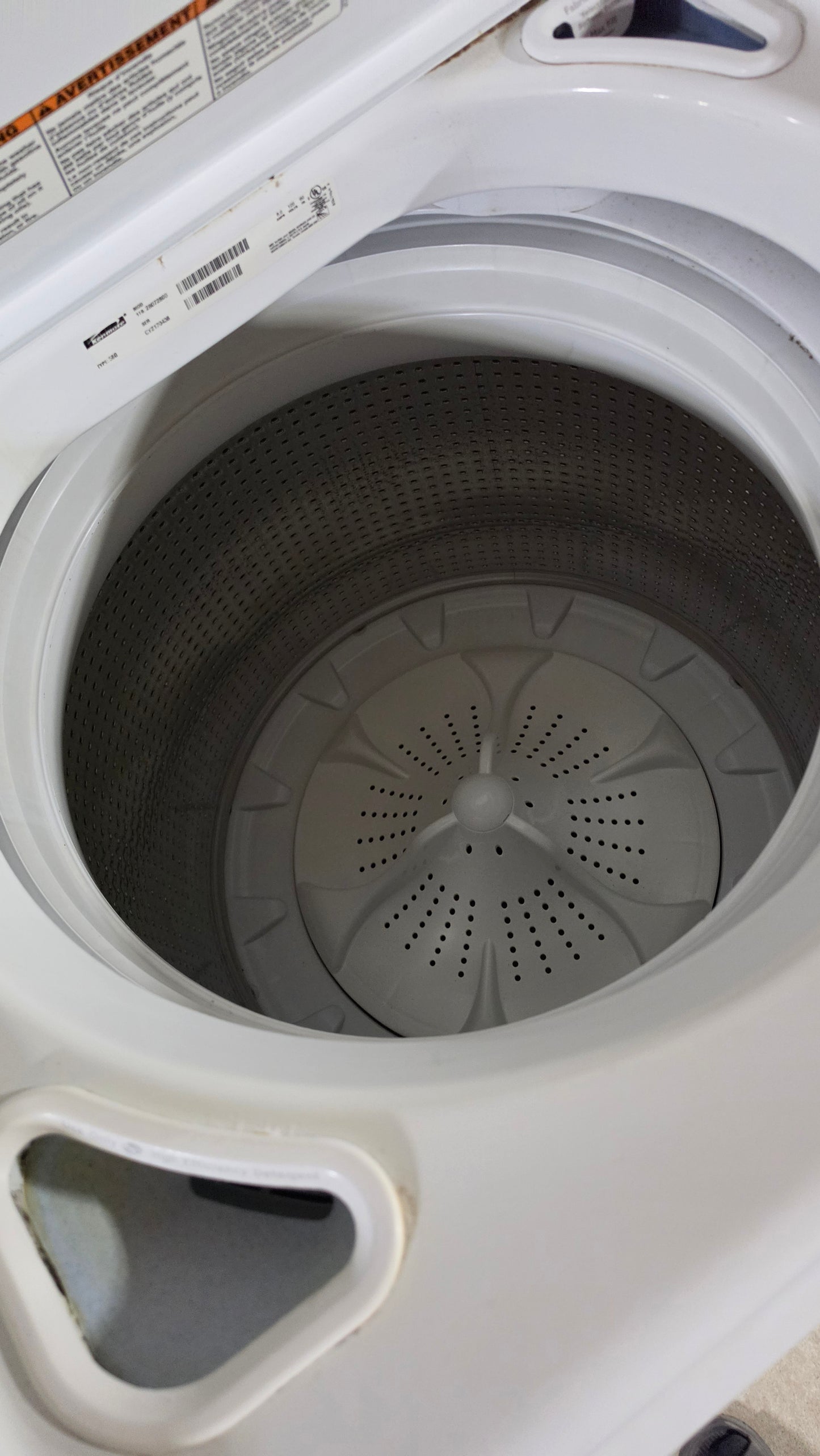 Kenmore Elite big capacity top load washer - white SKU#3816