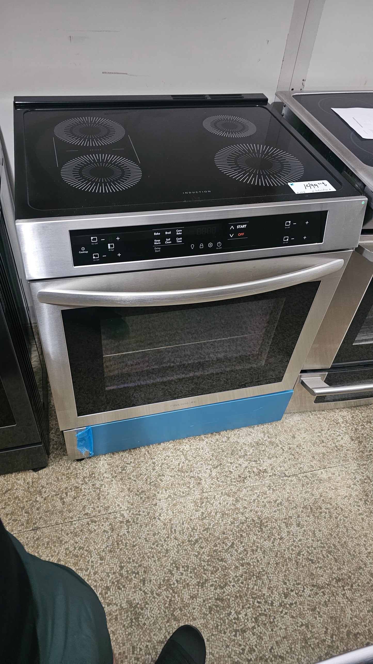 Frigidaire Induction Stove - stainless